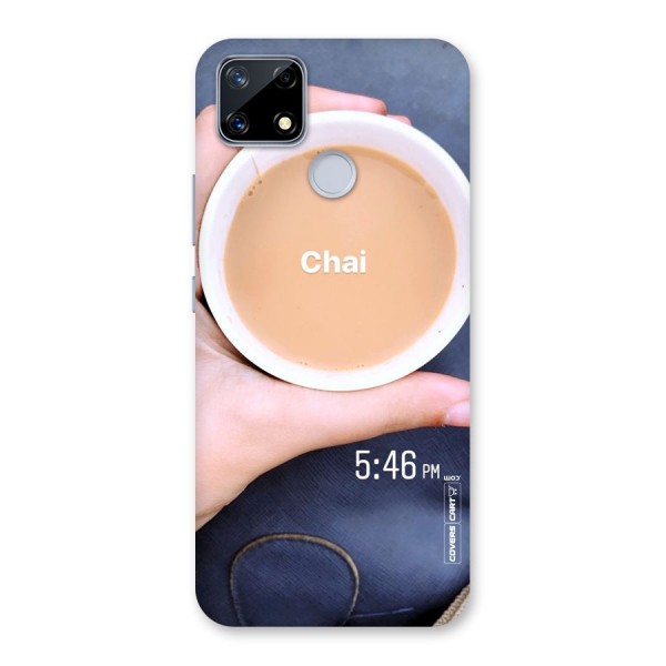 Evening Tea Back Case for Realme Narzo 20