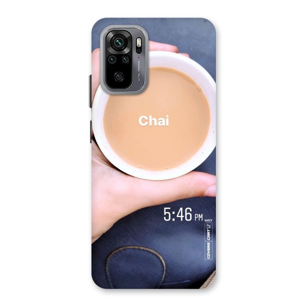 Evening Tea Back Case for Redmi Note 10