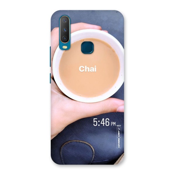 Evening Tea Back Case for Vivo Y15