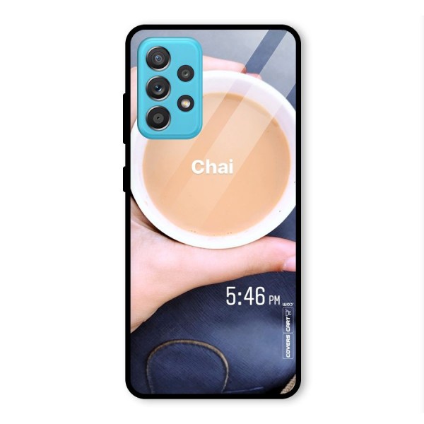 Evening Tea Glass Back Case for Galaxy A52s 5G