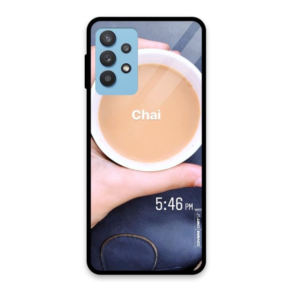 Evening Tea Glass Back Case for Galaxy M32 5G