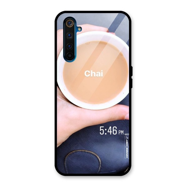 Evening Tea Glass Back Case for Realme 6 Pro