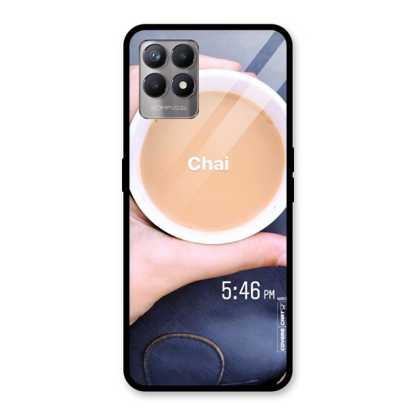 Evening Tea Glass Back Case for Realme 8i