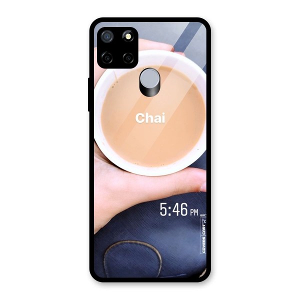 Evening Tea Glass Back Case for Realme C12