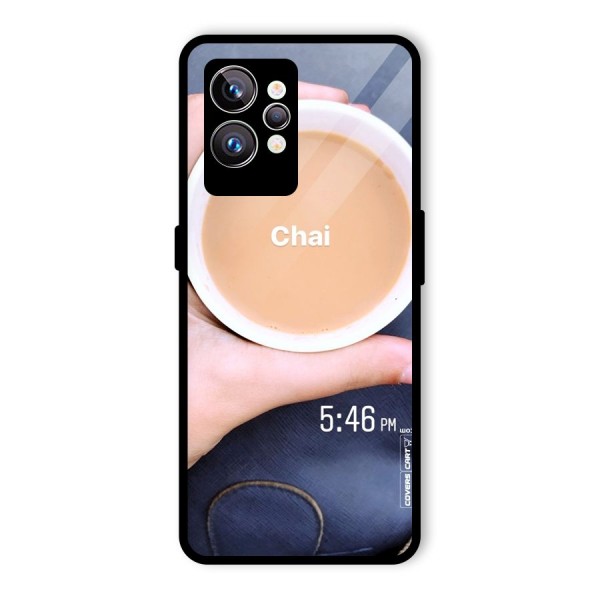 Evening Tea Glass Back Case for Realme GT2 Pro