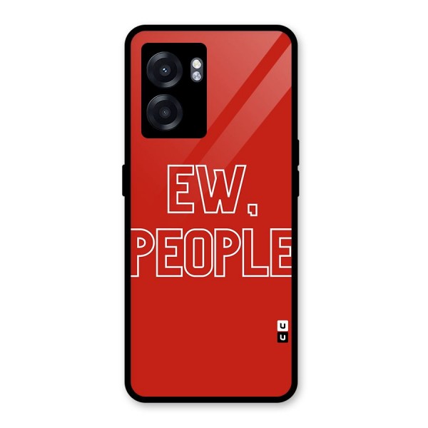 Ew People Glass Back Case for Oppo K10 (5G)