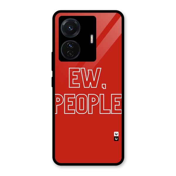 Ew People Glass Back Case for Vivo T1 Pro