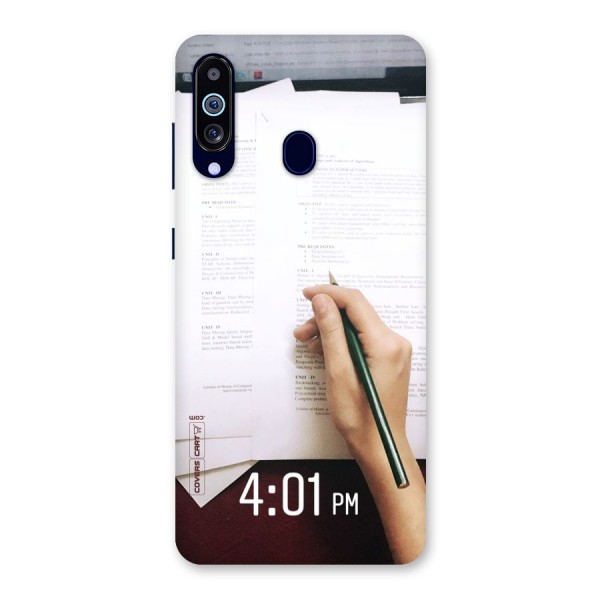 Exam Time Blues Back Case for Galaxy A60