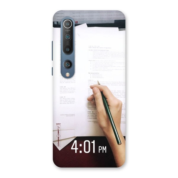 Exam Time Blues Back Case for Mi 10