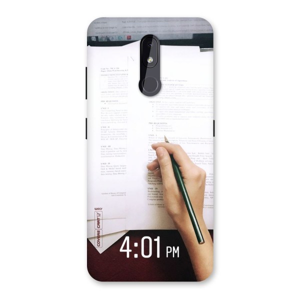 Exam Time Blues Back Case for Nokia 3.2