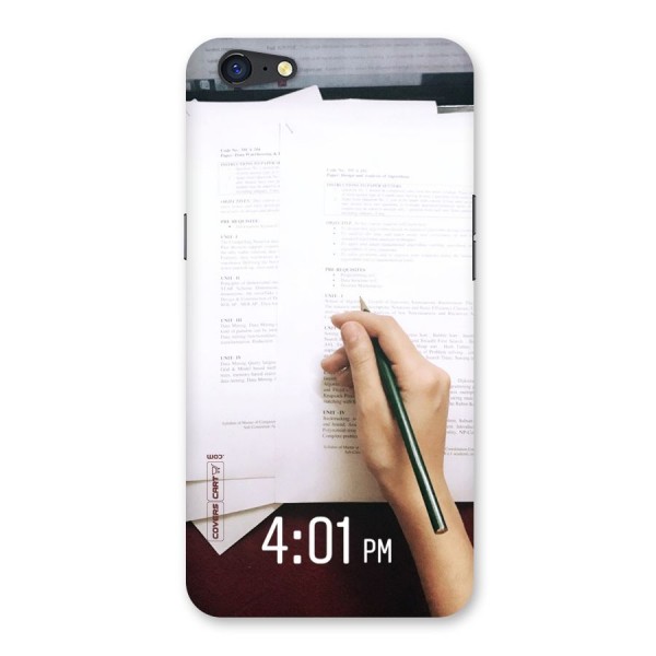 Exam Time Blues Back Case for Oppo A71