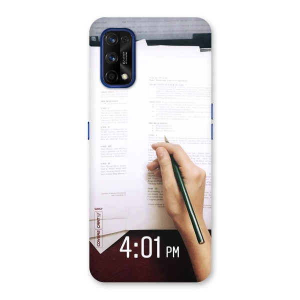 Exam Time Blues Back Case for Realme 7 Pro