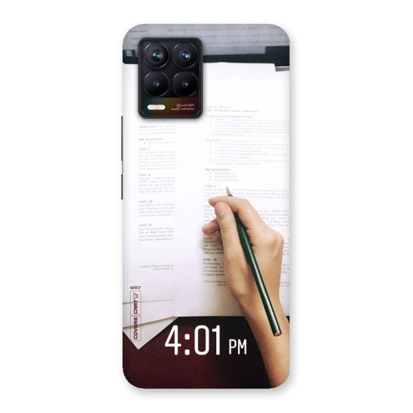 Exam Time Blues Back Case for Realme 8