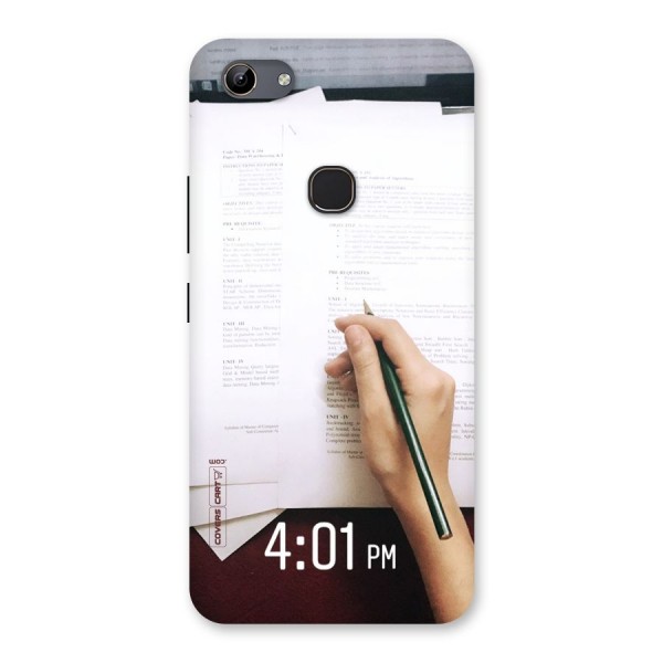 Exam Time Blues Back Case for Vivo Y81