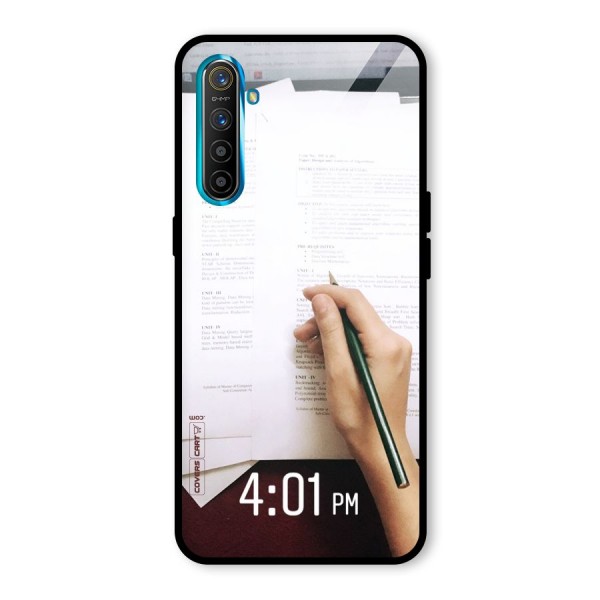 Exam Time Blues Glass Back Case for Realme XT