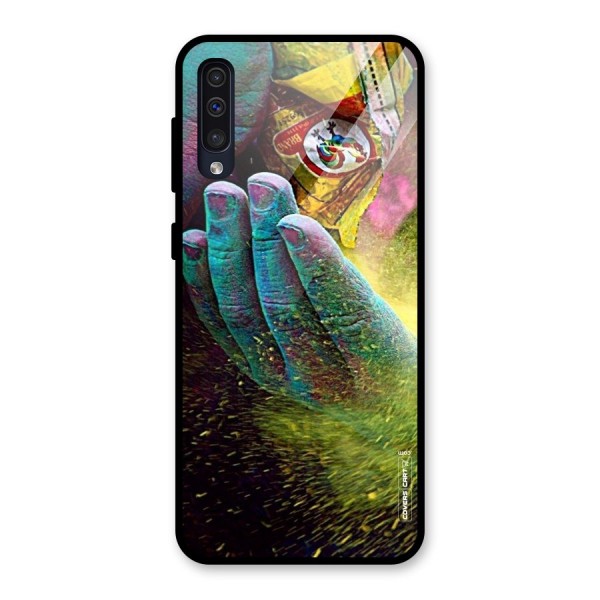 Exotic Colours Glass Back Case for Galaxy A50s