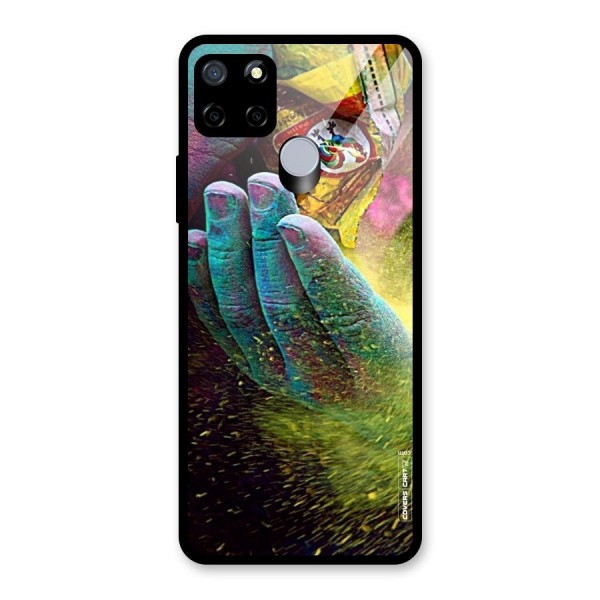 Exotic Colours Glass Back Case for Realme C15