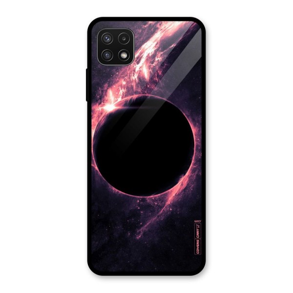 Exotic Design Glass Back Case for Galaxy A22 5G