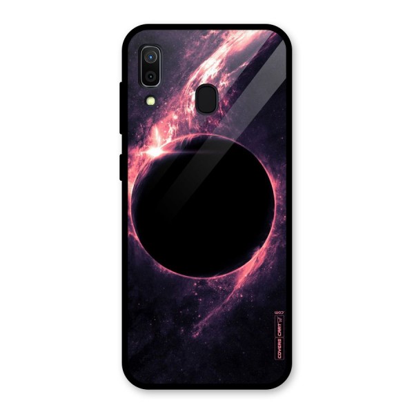 Exotic Design Glass Back Case for Galaxy A30