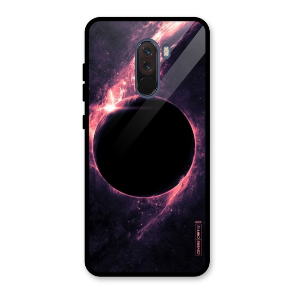 Exotic Design Glass Back Case for Poco F1