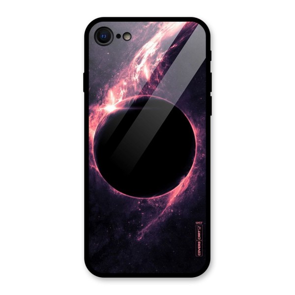 Exotic Design Glass Back Case for iPhone SE 2022