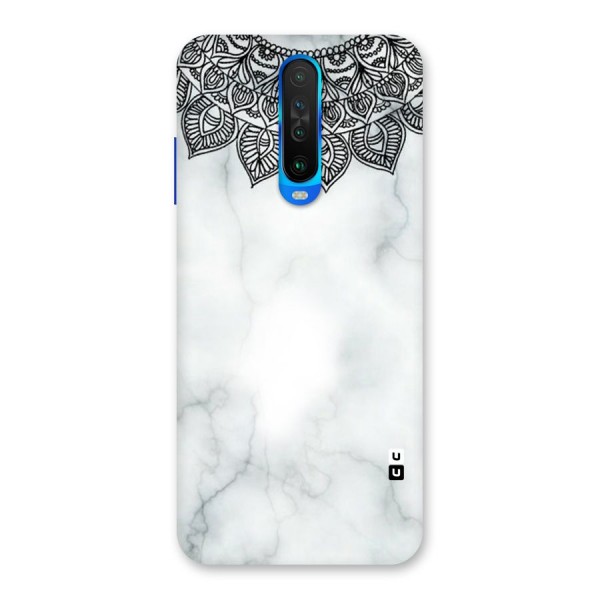 Exotic Marble Pattern Back Case for Poco X2