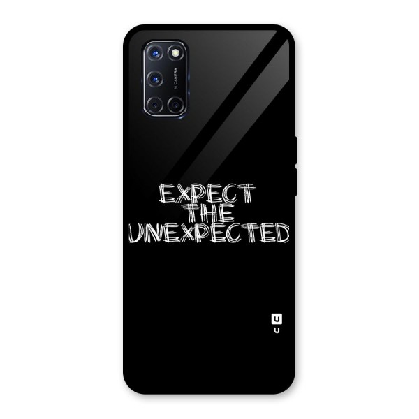 Expect The Unexpected Glass Back Case for Oppo A52