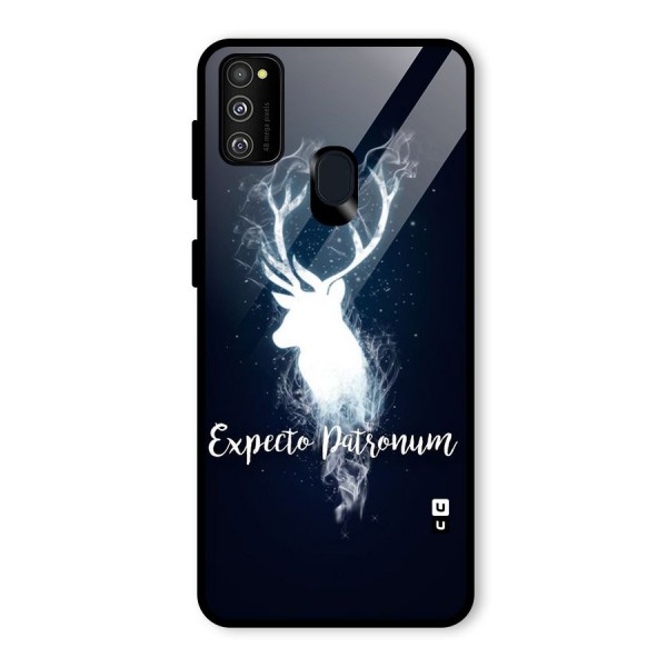 Expected Wish Glass Back Case for Galaxy M21