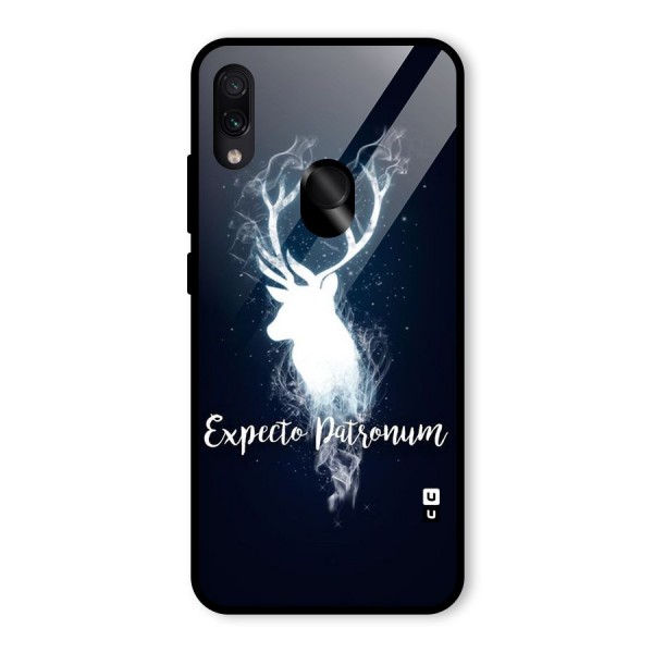 Expected Wish Glass Back Case for Redmi Note 7