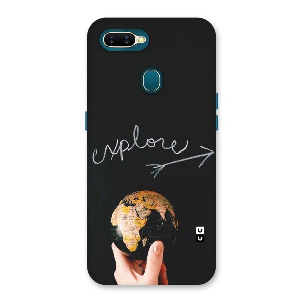 Explore World Back Case for Oppo A7