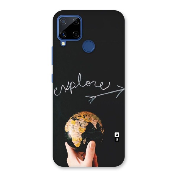 Explore World Back Case for Realme C12