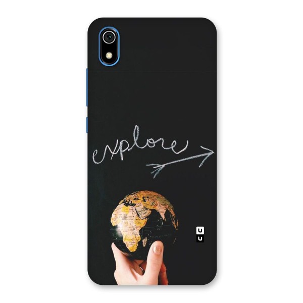 Explore World Back Case for Redmi 7A