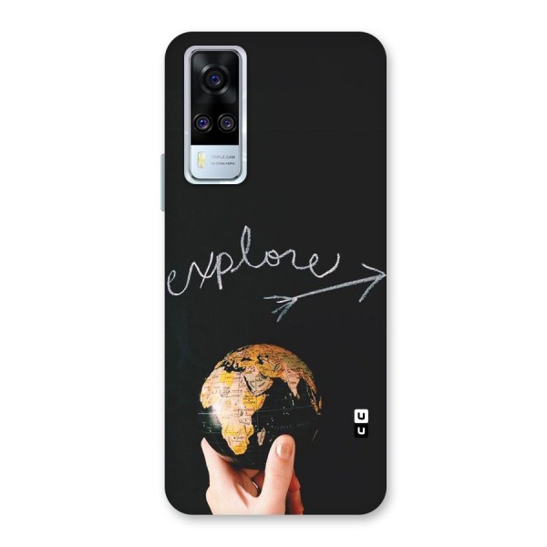 Explore World Back Case for Vivo Y31