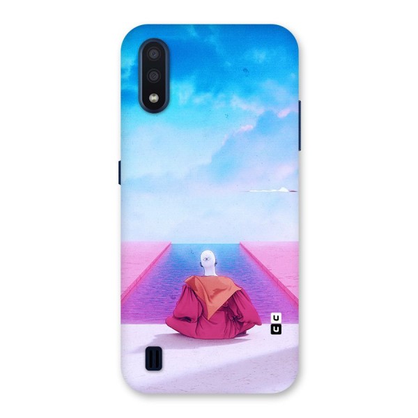 Eye Art Back Case for Galaxy M01