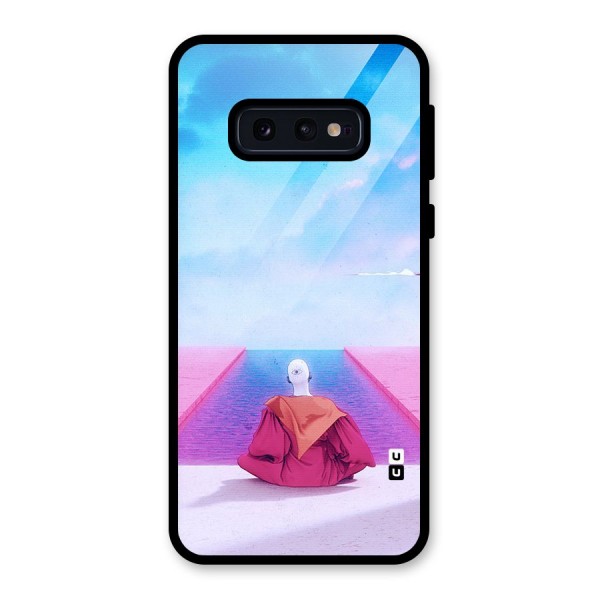 Eye Art Glass Back Case for Galaxy S10e