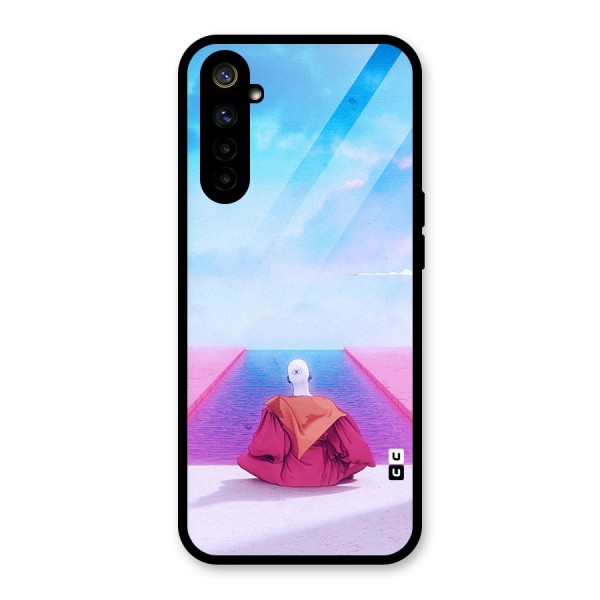 Eye Art Glass Back Case for Realme 6i