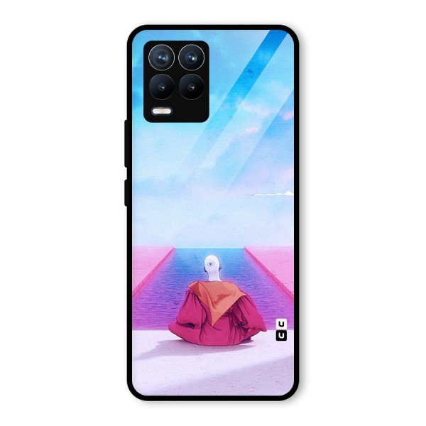 Eye Art Glass Back Case for Realme 8 Pro