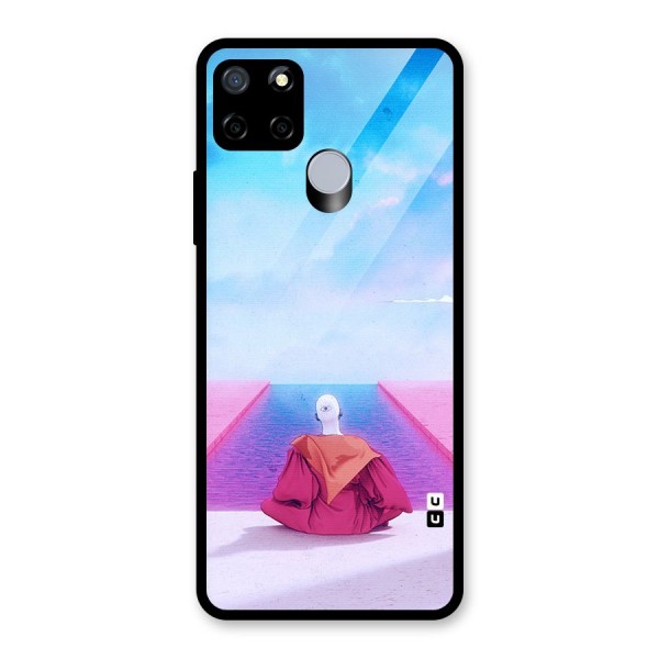 Eye Art Glass Back Case for Realme C12