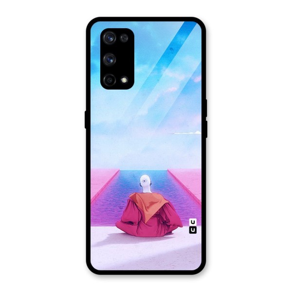 Eye Art Glass Back Case for Realme X7 Pro