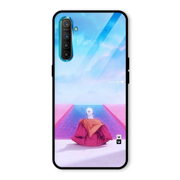 Eye Art Glass Back Case for Realme XT