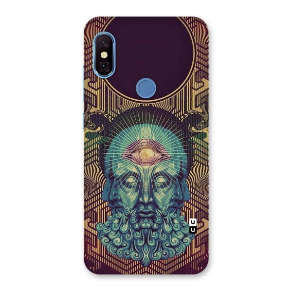 Eye Design Back Case for Redmi Note 6 Pro