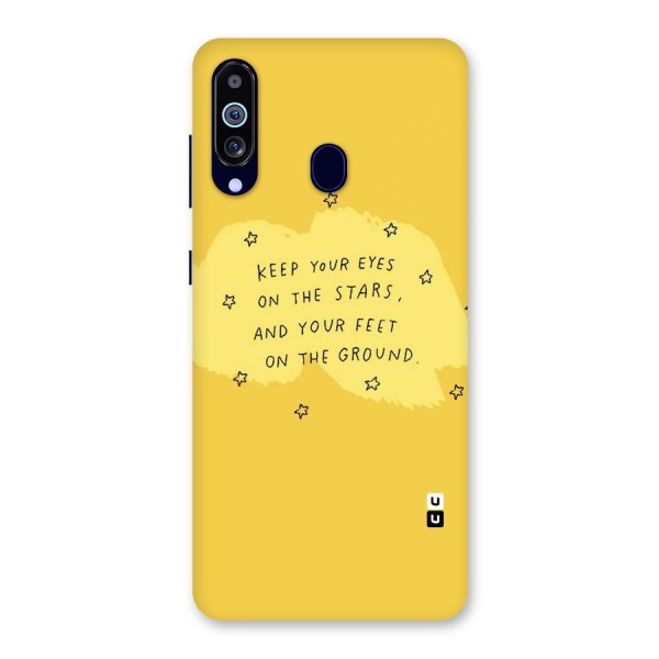 Eyes On Stars Back Case for Galaxy A60