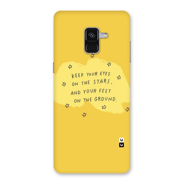 Eyes On Stars Back Case for Galaxy A8 Plus