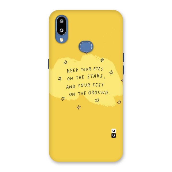 Eyes On Stars Back Case for Galaxy M01s