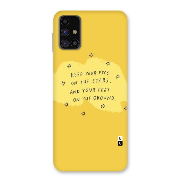 Eyes On Stars Back Case for Galaxy M31s