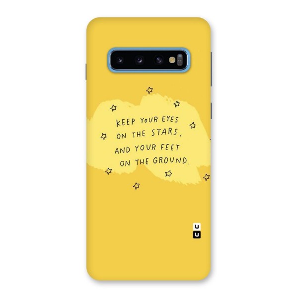 Eyes On Stars Back Case for Galaxy S10