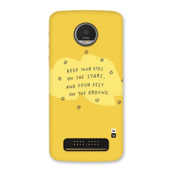 Eyes On Stars Back Case for Moto Z Play