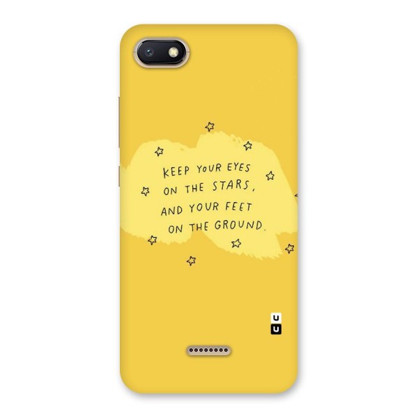 Eyes On Stars Back Case for Redmi 6A