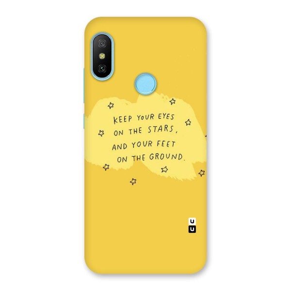 Eyes On Stars Back Case for Redmi 6 Pro