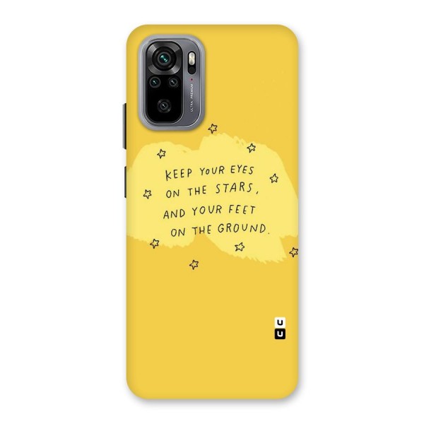 Eyes On Stars Back Case for Redmi Note 10